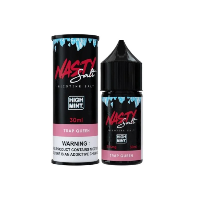 Juice Nasty Trap Queen - High Mint | Nic Salt Nasty - 1