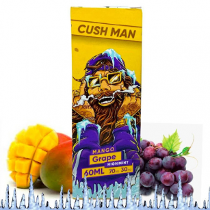 Juice Nasty Cush Man Grape High Mint | Free Base Nasty - 1