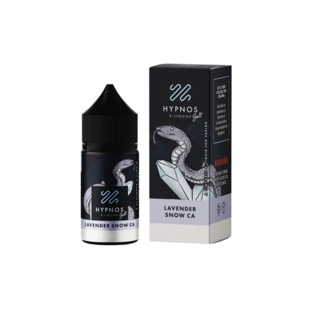 Hypnos E-liquids | Lavender Snow CA 30mL | Juice Nic Salt Hypnos E - liquids - 1