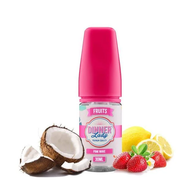 Dinner Lady | Pink Wave 30mL | Juice Nic Salt Dinner Lady - 1