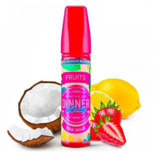 Dinner Lady | Pink Wave 60mL | Juice Free Base Dinner Lady - 1