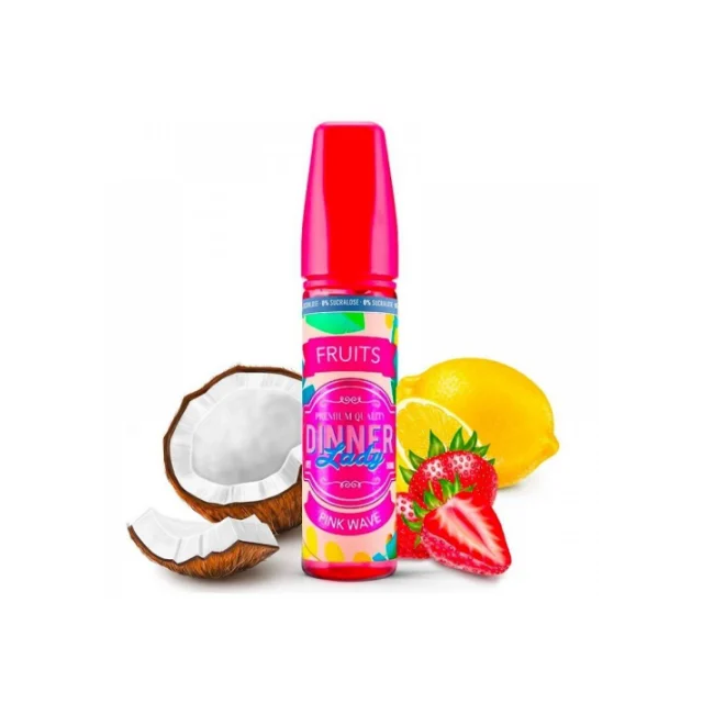 Dinner Lady | Pink Wave 60mL | Juice Free Base Dinner Lady - 1