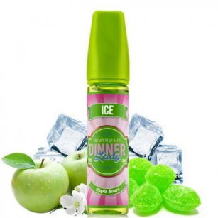 Dinner Lady | Apple Sours Ice 60mL | Juice Free Base Dinner Lady - 1