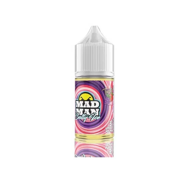 Juice - MadMan - Nic Salt - Strawberry Grape Ice Mad Man Liquids - 1