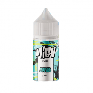 Juice | Migo Menthol Zero Grau | Free Base Migo E-liquids - 1