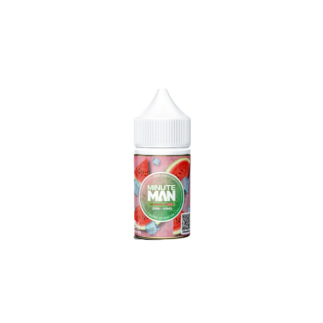 Juice - Minute Man - Watermelon Ice - Nic Salt Minute Man E-liquids - 1