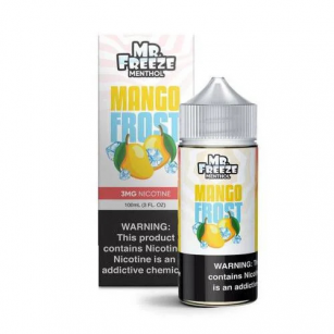 Juice Mr Freeze | Mango Frost 100mL Free Base Mr Freeze E-liquid - 1