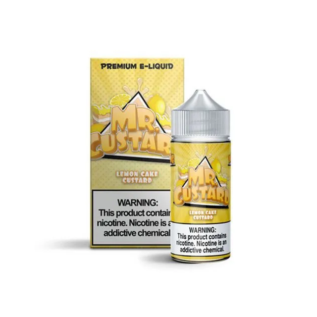 Juice Mr Freeze (Mr Custard) | Lemon Cake 100mL Free Base Mr Freeze E-liquid - 1