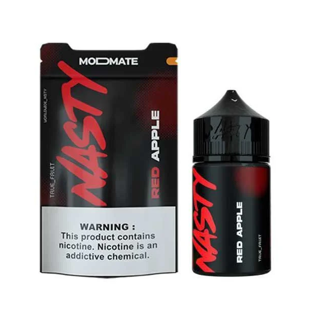 Juice - Nasty - ModMate - Red Apple High Mint - Free Base Nasty - 1