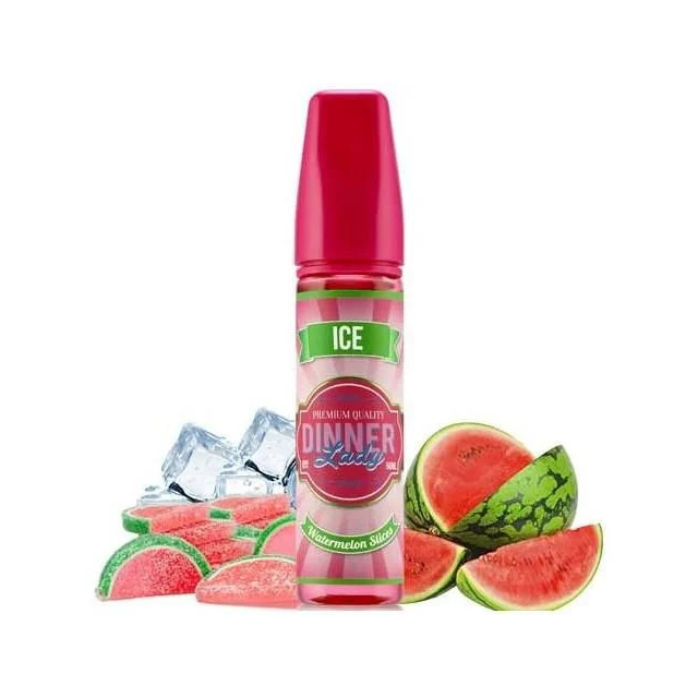 Dinner Lady | Watermelon Slices Ice 60mL | Juice FreeBase Dinner Lady - 1