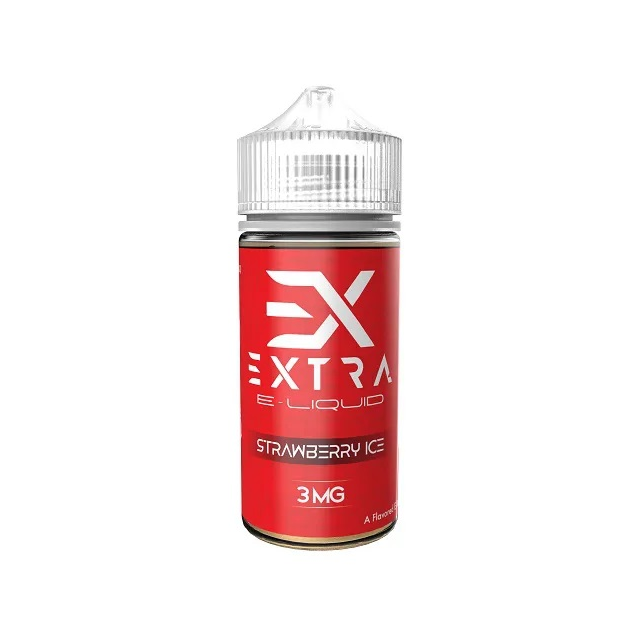 Juice | Extra Liquids | Strawberry Ice | 100 ml Extra E-liquid - 1