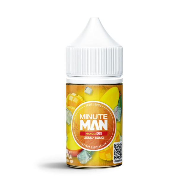 Juice Minute Man | Mango Ice | Nic Salt Minute Man E-liquids - 1