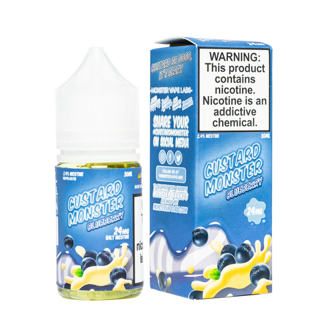 Juice Custard Monster | Blueberry | Nic Salt Monster Vape Labs - 1