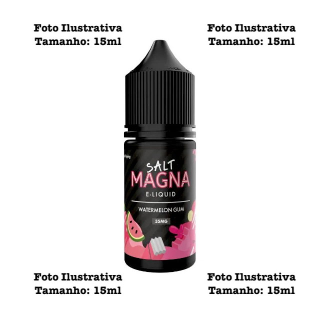 Magna Eliquids | Watermelon Gum 30mL | Juice Salt Nic Magna E - liquids - 2