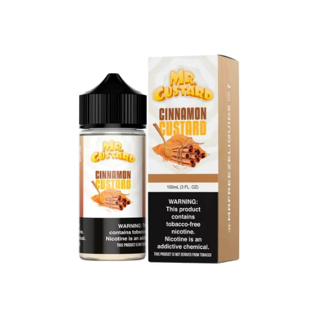 Juice Mr Freeze | Mr Custard | Cinnamon 100mL Mr Freeze E-liquid - 1