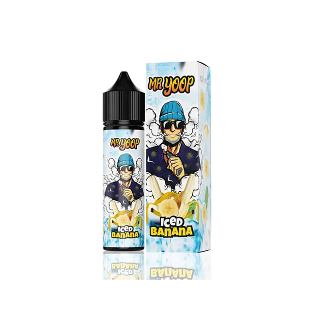 Juice Mr Yoop | Iced Banana 60mL Free Base Mr Yoop Eliquids - 1