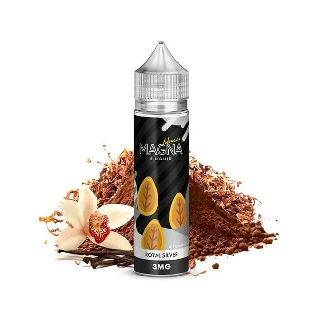 Juice Magna Eliquid | Royal Silver Free Base Magna E - liquids - 1