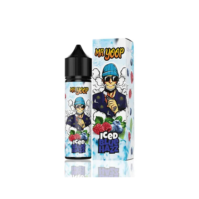 Juice Mr Yoop | Iced Blue Razz 60mL Free Base Mr Yoop Eliquids - 1