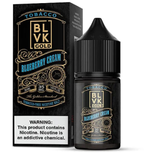 Juice Salt Nic BLVK | Gold Blueberry Cream 30mL BLVK - 1