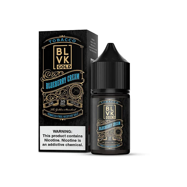 Juice Salt Nic BLVK | Gold Blueberry Cream 30mL BLVK - 1