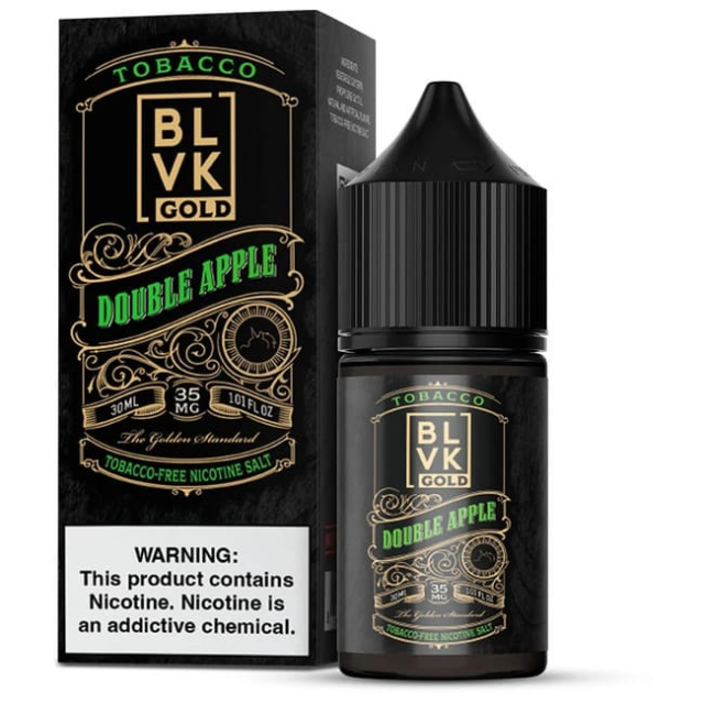 BLVK | Gold Double Apple 30mL | Juice Salt Nic BLVK - 1