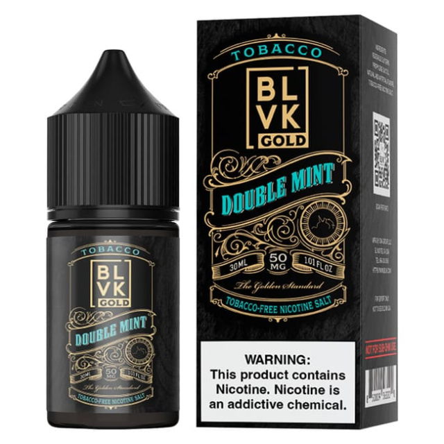 Juice Salt Nic BLVK | Gold Double Mint 30mL BLVK - 1