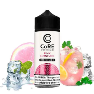 Dinner Lady | Core Pink Lemonade 120mL | Juice Free Base Dinner Lady - 1