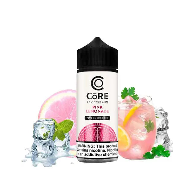 Dinner Lady | Core Pink Lemonade 120mL | Juice Free Base Dinner Lady - 1