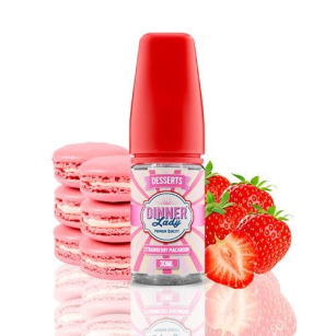 Dinner Lady | Strawberry Macaroon 30ml | Juice Salt Nic Dinner Lady - 1