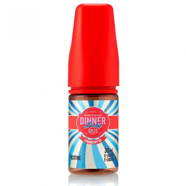 Dinner Lady | Strawberry Ice 30mL | Juice Salt Nic Dinner Lady - 1