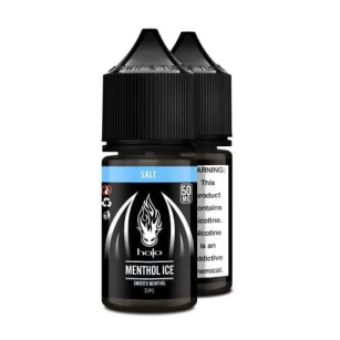 Halo | Menthol Ice Smooth 30mL | Juice Salt Nic Halo E-liquids - 1