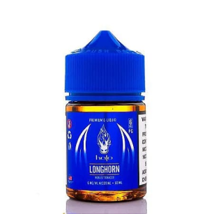 Halo | LongHorn Robust Tobacco 60mL | Juice Free Base Halo E-liquids - 1