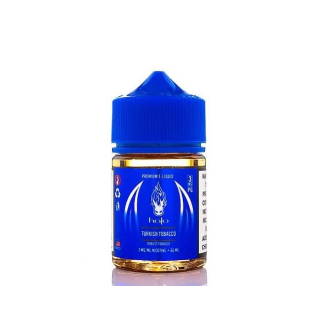 Halo | Turkish Tobacco Robust 60mL | Juice Free Base Halo E-liquids - 1