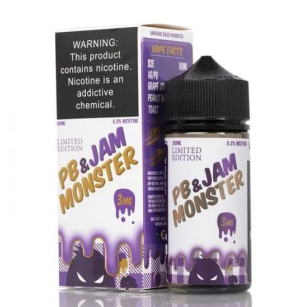 PB & Jam Monster | Grape 100mL | Juice Free Base Monster Vape Labs - 1