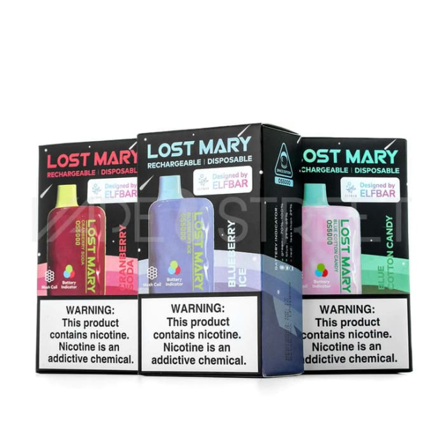 Pod Descartável | Elf Bar Lost Mary 5000 puffs | Sabores Elf Bar Pod - 3