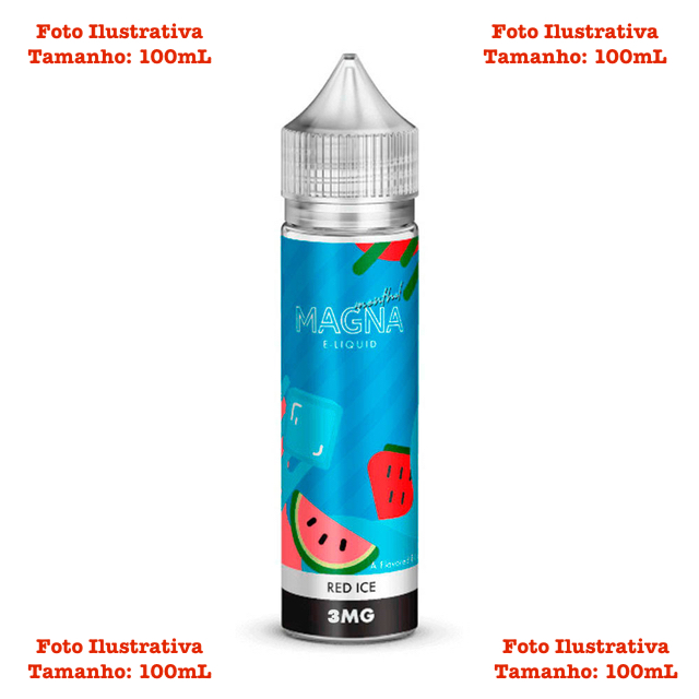 Juice Magna Eliquid | Red Ice Free Base Magna E - liquids - 2