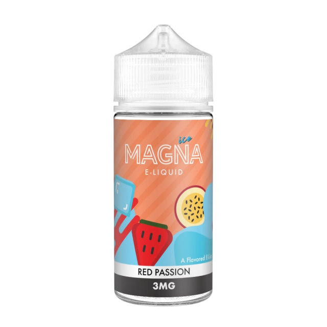 Juice Magna Eliquid | Red Passion Ice Free Base Magna E - liquids - 2