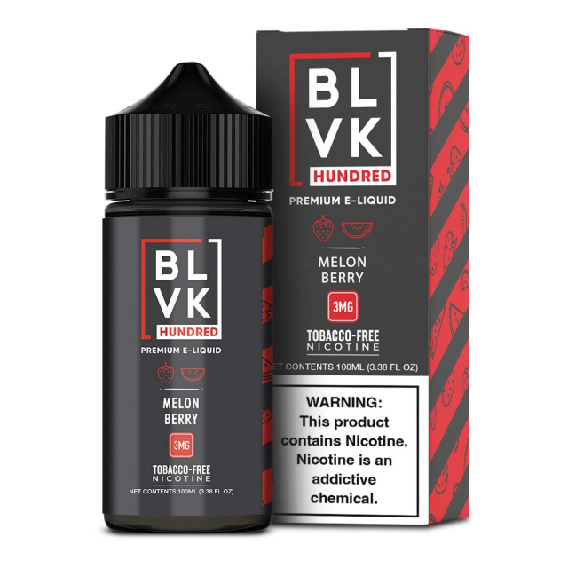 BLVK | Hundred Melon Berry 100mL | Juice FreeBase BLVK - 1