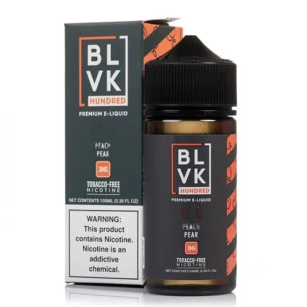 BLVK | Hundred Peach Pear 100mL | Juice FreeBase BLVK - 1