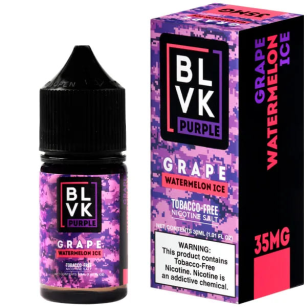 BLVK | Purple Grape Watermelon Ice 30mL | Juice Salt Nic BLVK - 1