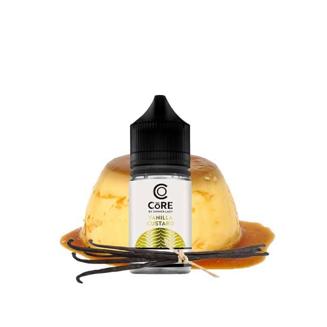 Dinner Lady | Core Vanilla Custard 30mL | Juice Nic Salt Dinner Lady - 1