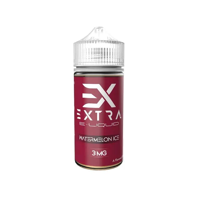 Extra E-liquids | Watermelon Ice 100mL | Juice Free Base Extra E-liquid - 1