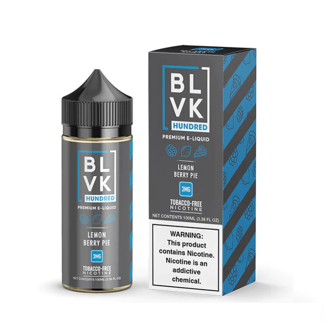 BLVK | Hundred Lemon Berry Pie 100mL | Juice FreeBase BLVK - 1