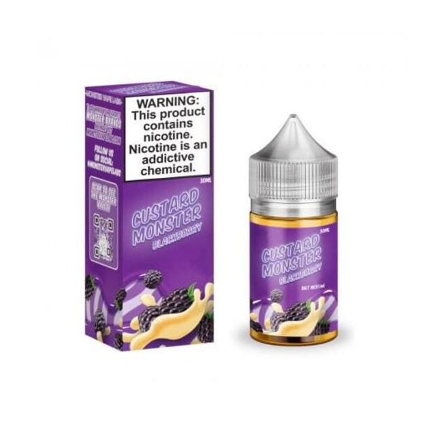 Custard Monster | Blackberry 30mL | Juice Salt Nic Monster Vape Labs - 1