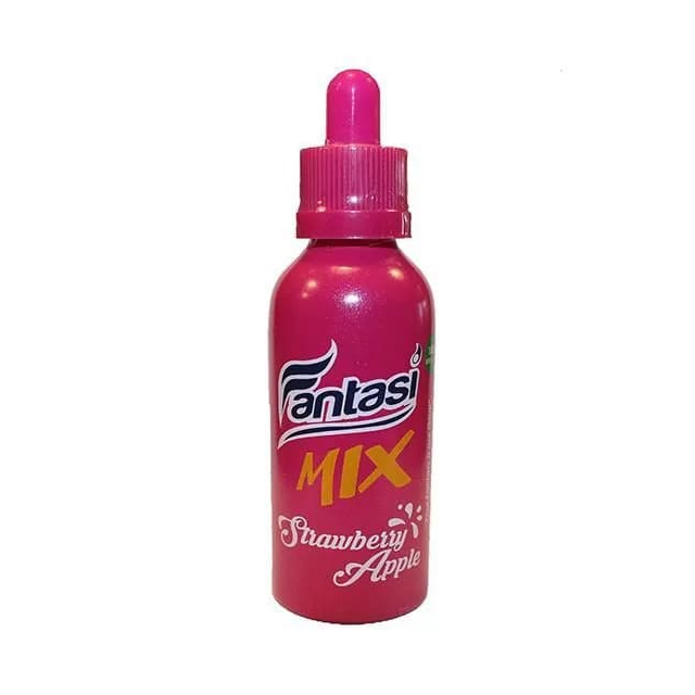 Fantasi | Mix Strawberry Apple 65mL | Juice Free Base Fantasi Eliquid - 1