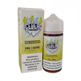 Iceberg Vapors | Ice Banana 100mL | Juice FreeBase Iceberg Vapors - 1