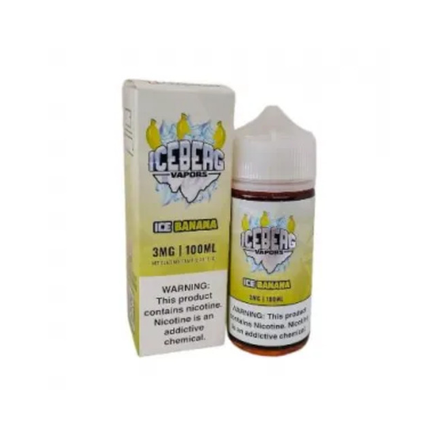 Iceberg Vapors | Ice Banana 100mL | Juice FreeBase Iceberg Vapors - 1