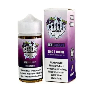 Iceberg Vapors | Ice Grape 100mL | Juice FreeBase Iceberg Vapors - 1