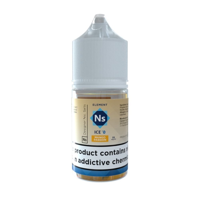 Element | NS Ice Subzero Mango Passion 30mL | Juice SaltNic Element E-liquids - 1