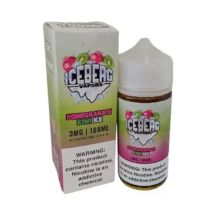 Iceberg Vapors | Pomegranate Kiwi Ice 100mL | Juice FreeBase Iceberg Vapors - 1